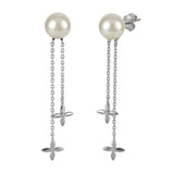 Sterling Silver Freshwater Pearl Earring