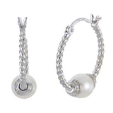 Sterling Silver Freshwater Pearl Earring