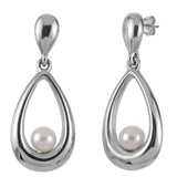 Sterling Silver Freshwater Pearl Earring