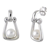 Sterling Silver Freshwater Pearl Earring