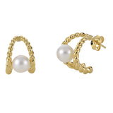 Sterling Silver Freshwater Pearl Earring