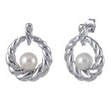 Sterling Silver Freshwater Pearl Earring