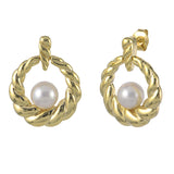 Sterling Silver Freshwater Pearl Earring