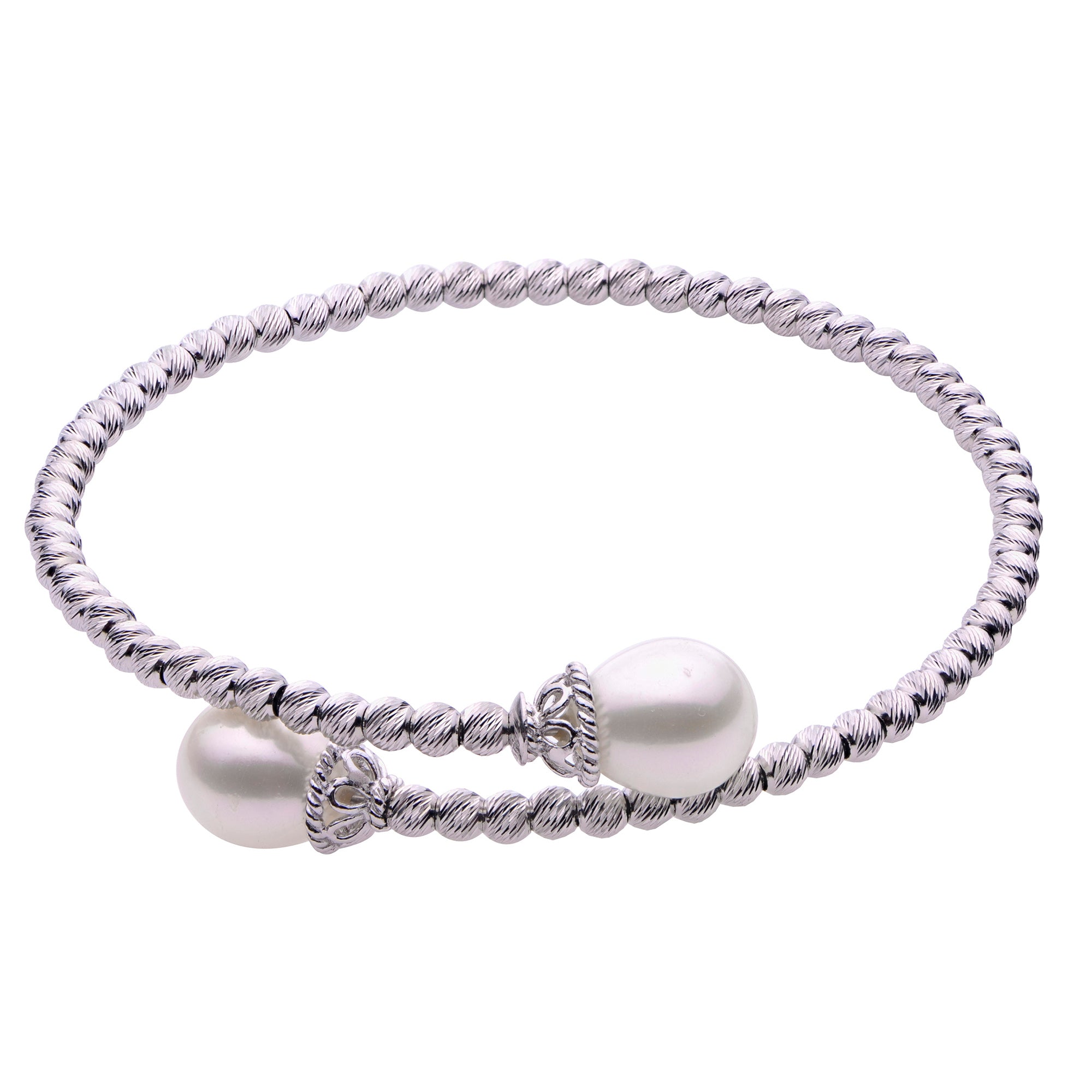 Sterling Silver Freshwater Pearl Brilliance Bracelet