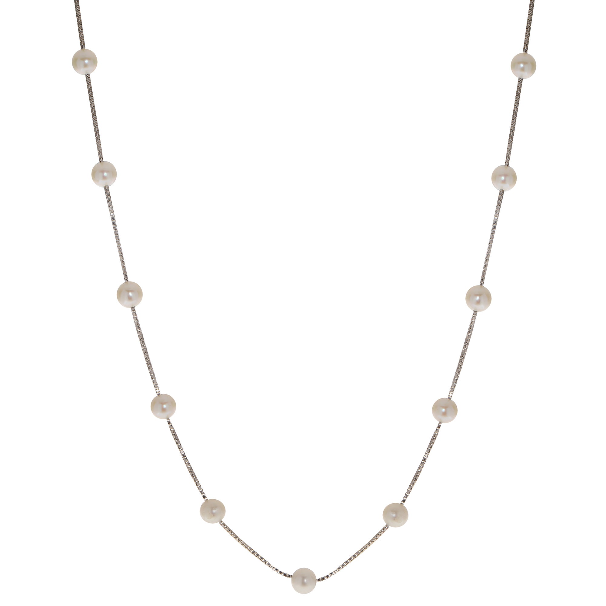Sterling Silver Freshwater Pearl Necklace