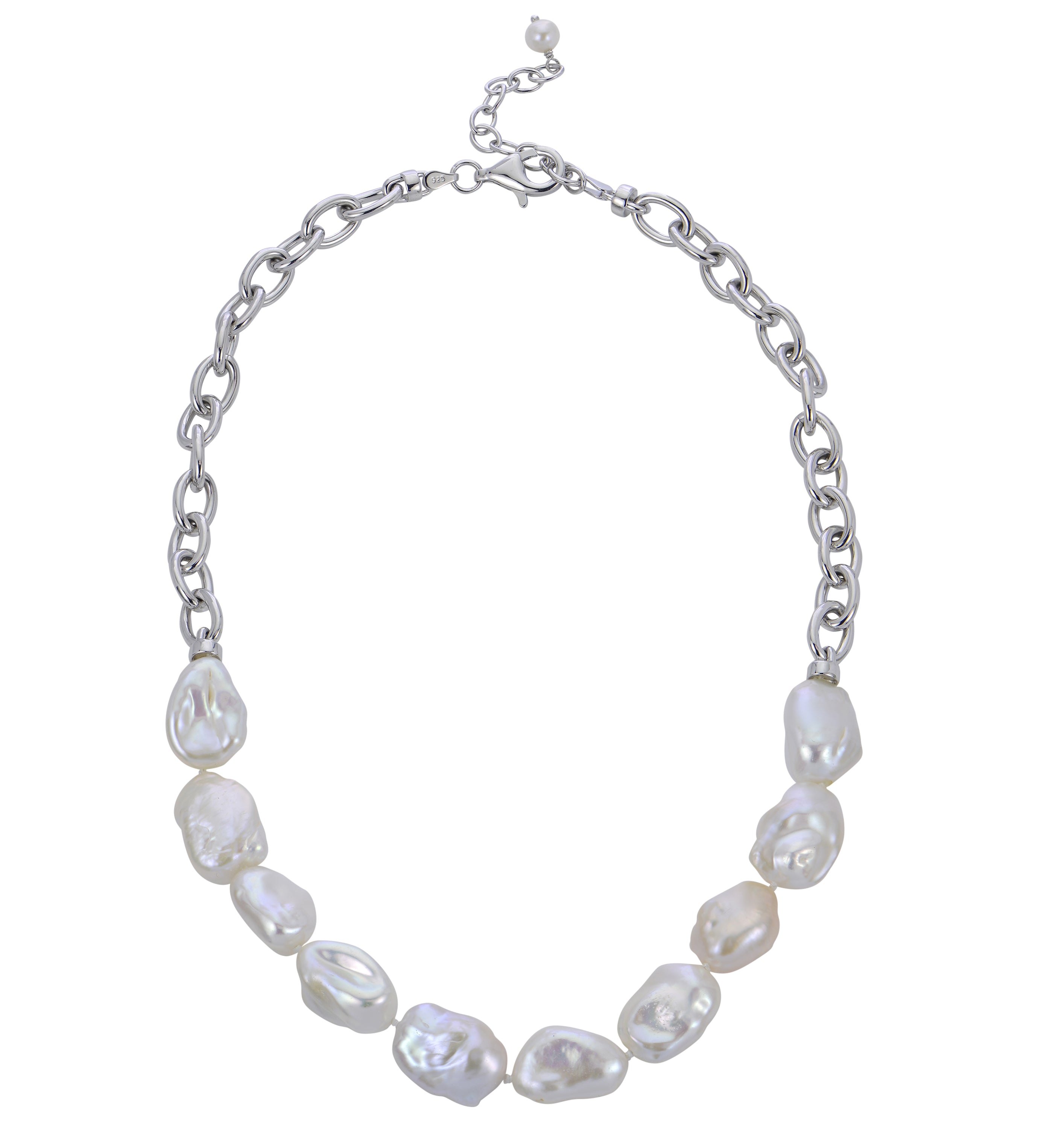Sterling Silver Freshwater Pearl Necklace