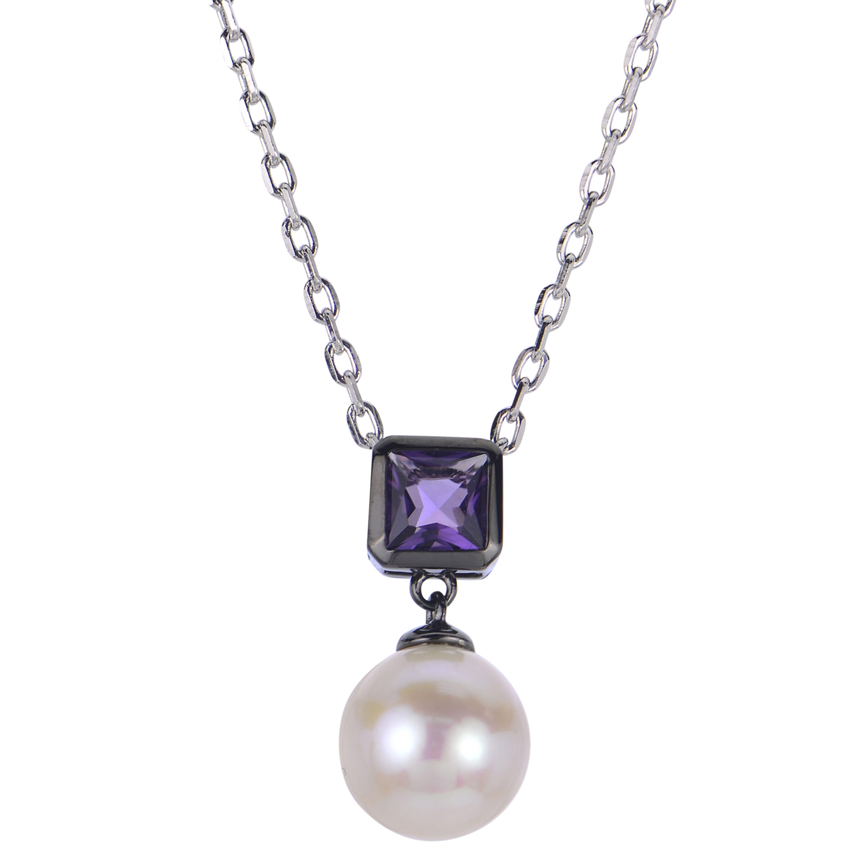 Sterling Silver Freshwater Pearl Necklace