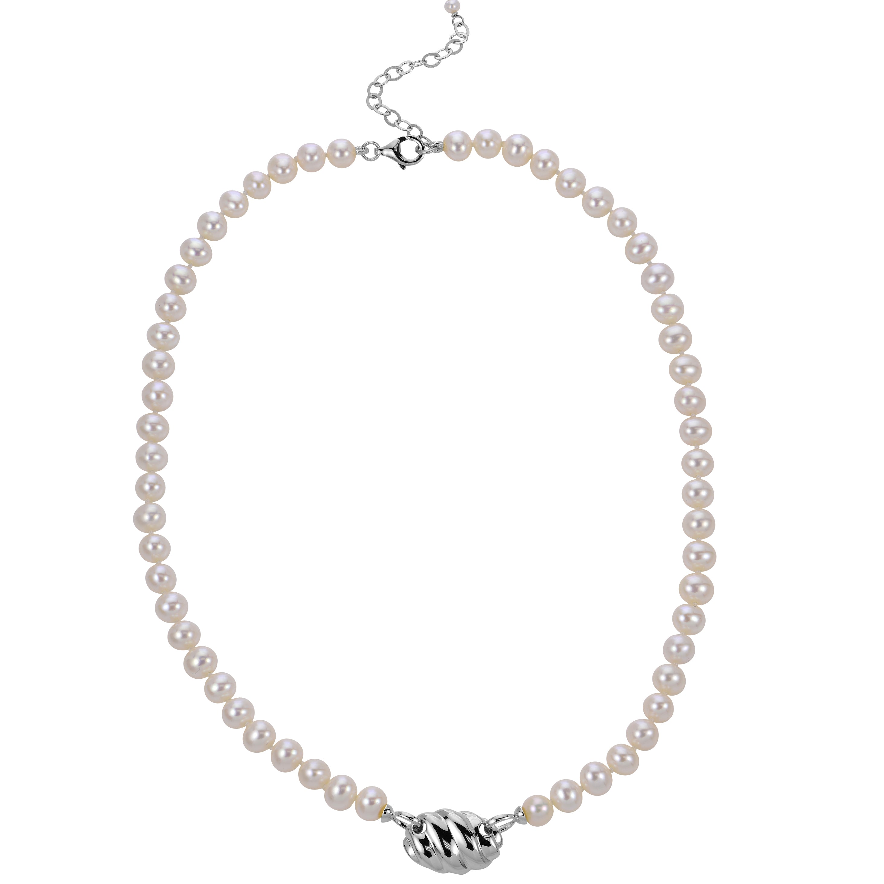 Sterling Silver Freshwater Pearl Necklace