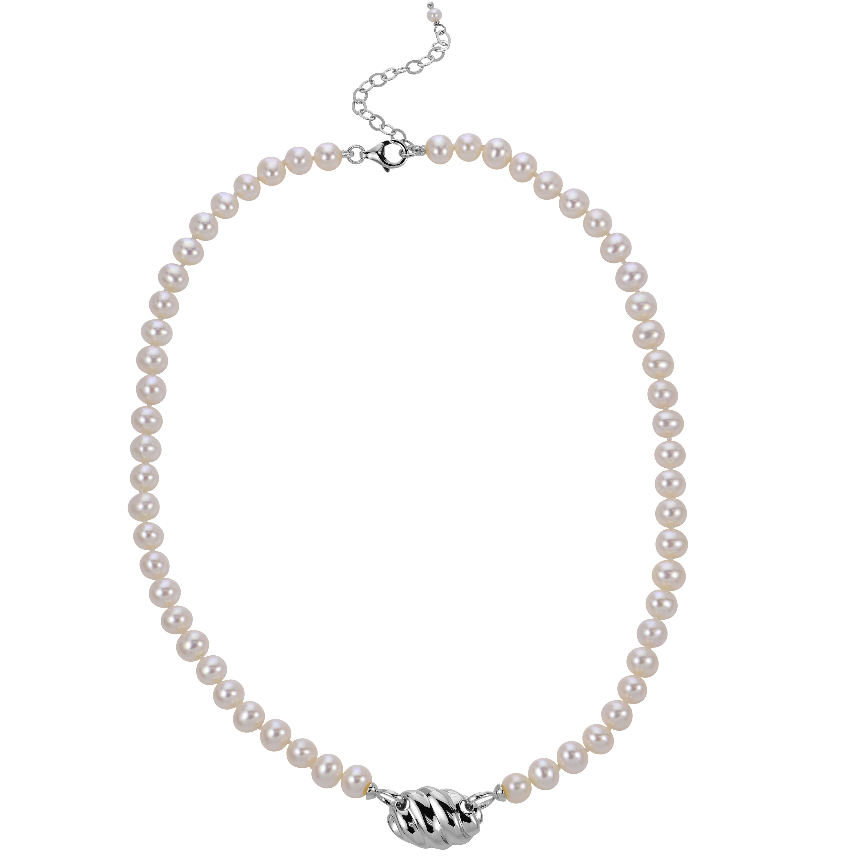 Sterling Silver Freshwater Pearl Necklace