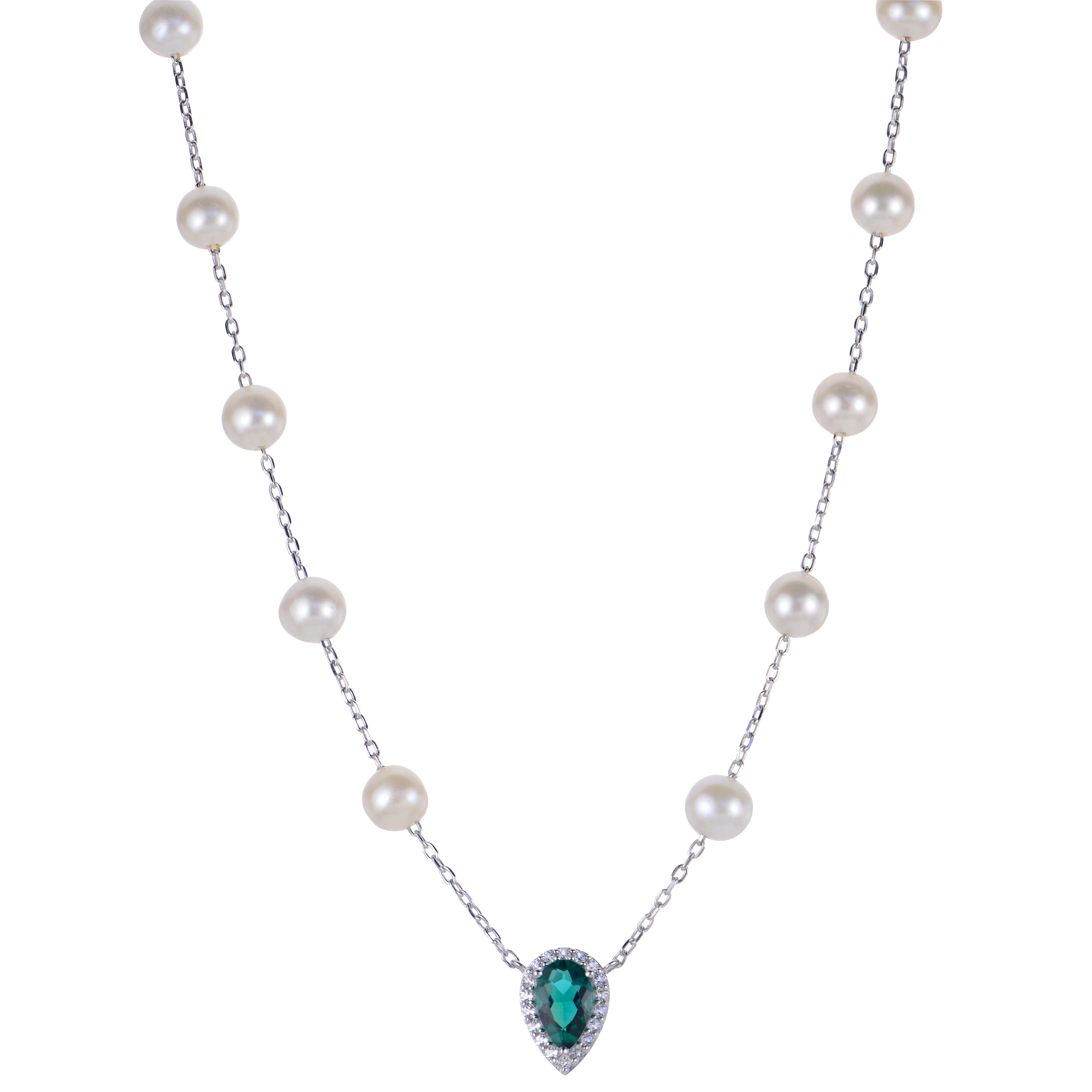 Sterling Silver Freshwater Pearl Necklace