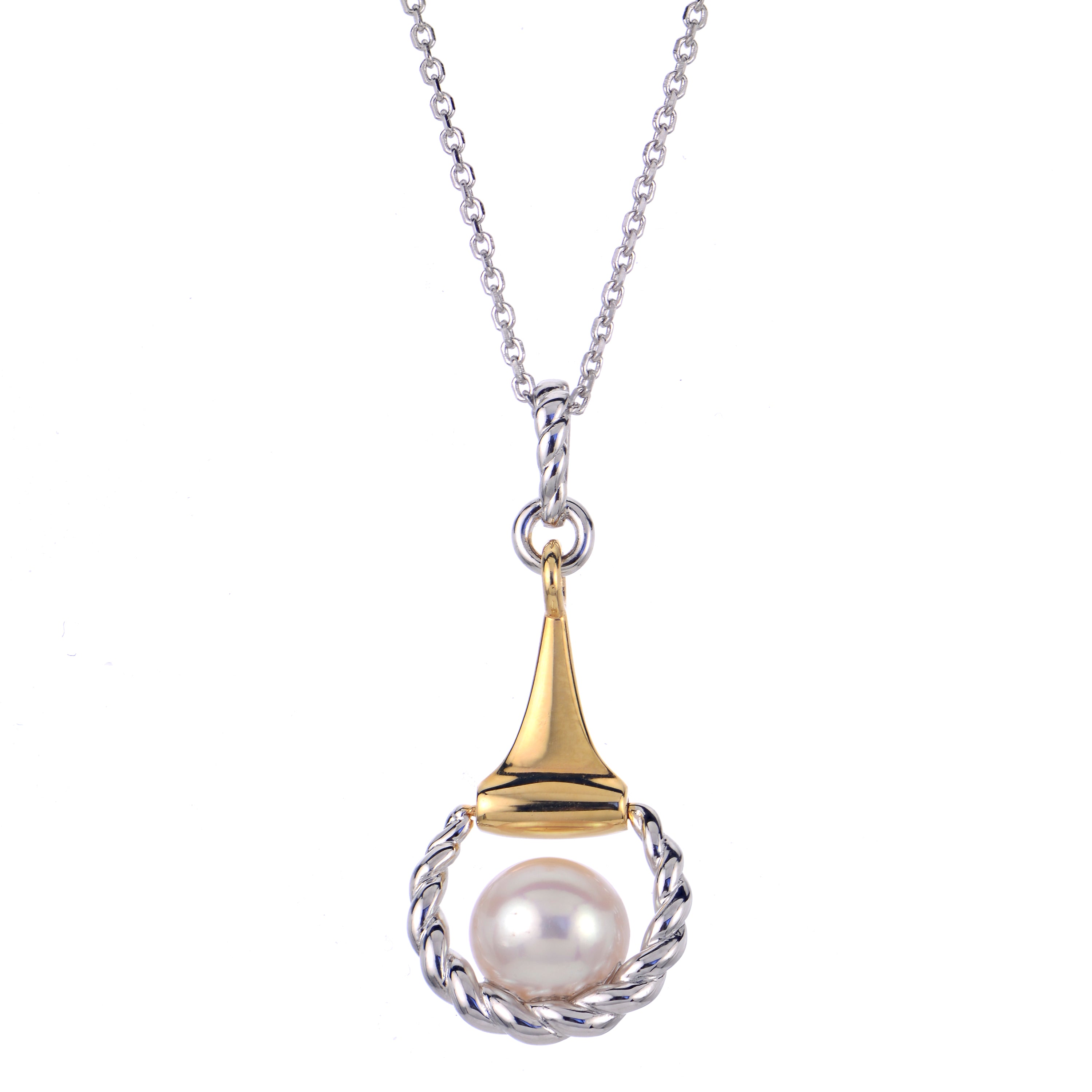Sterling Silver Freshwater Pearl Necklace