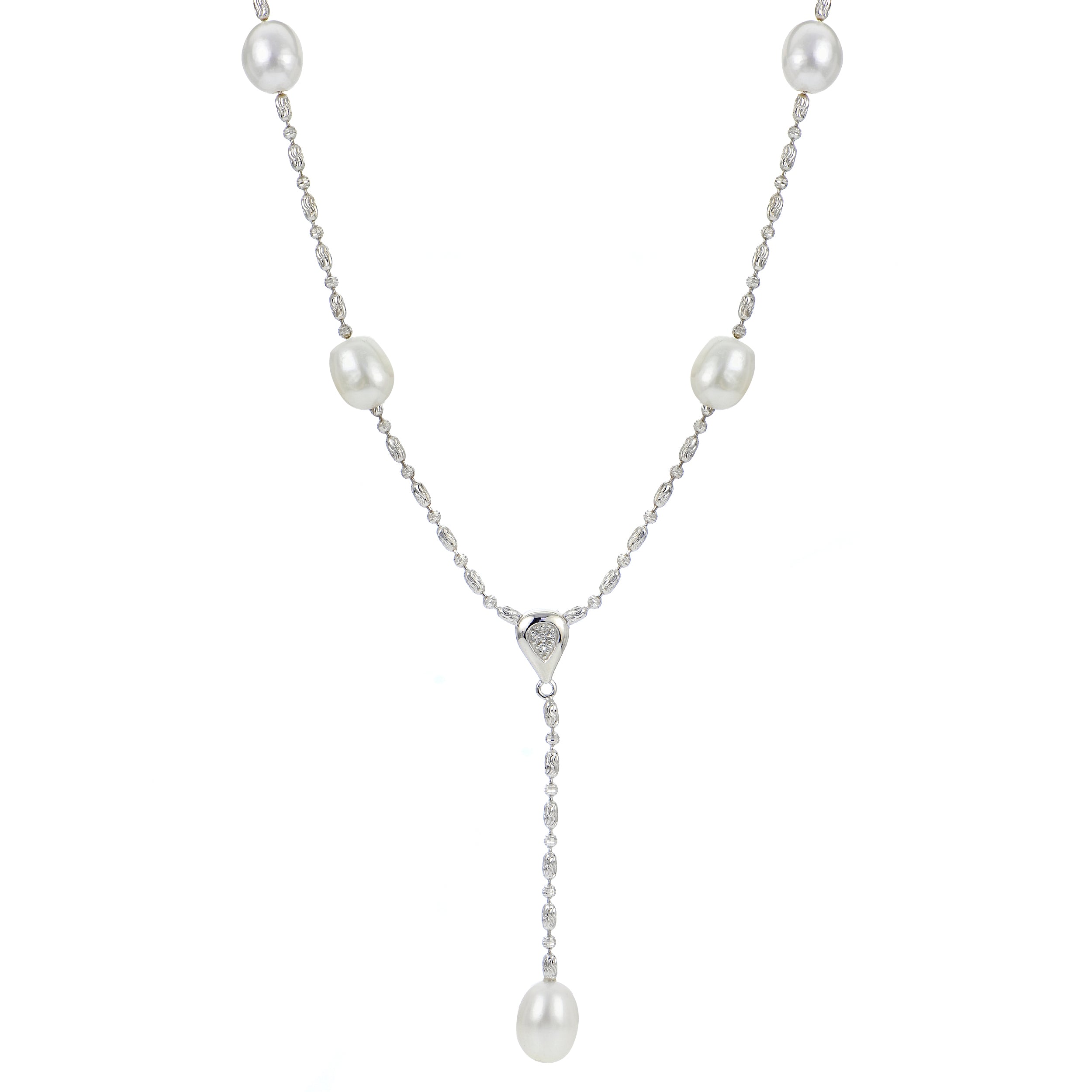 Sterling Silver Freshwater Pearl Necklace