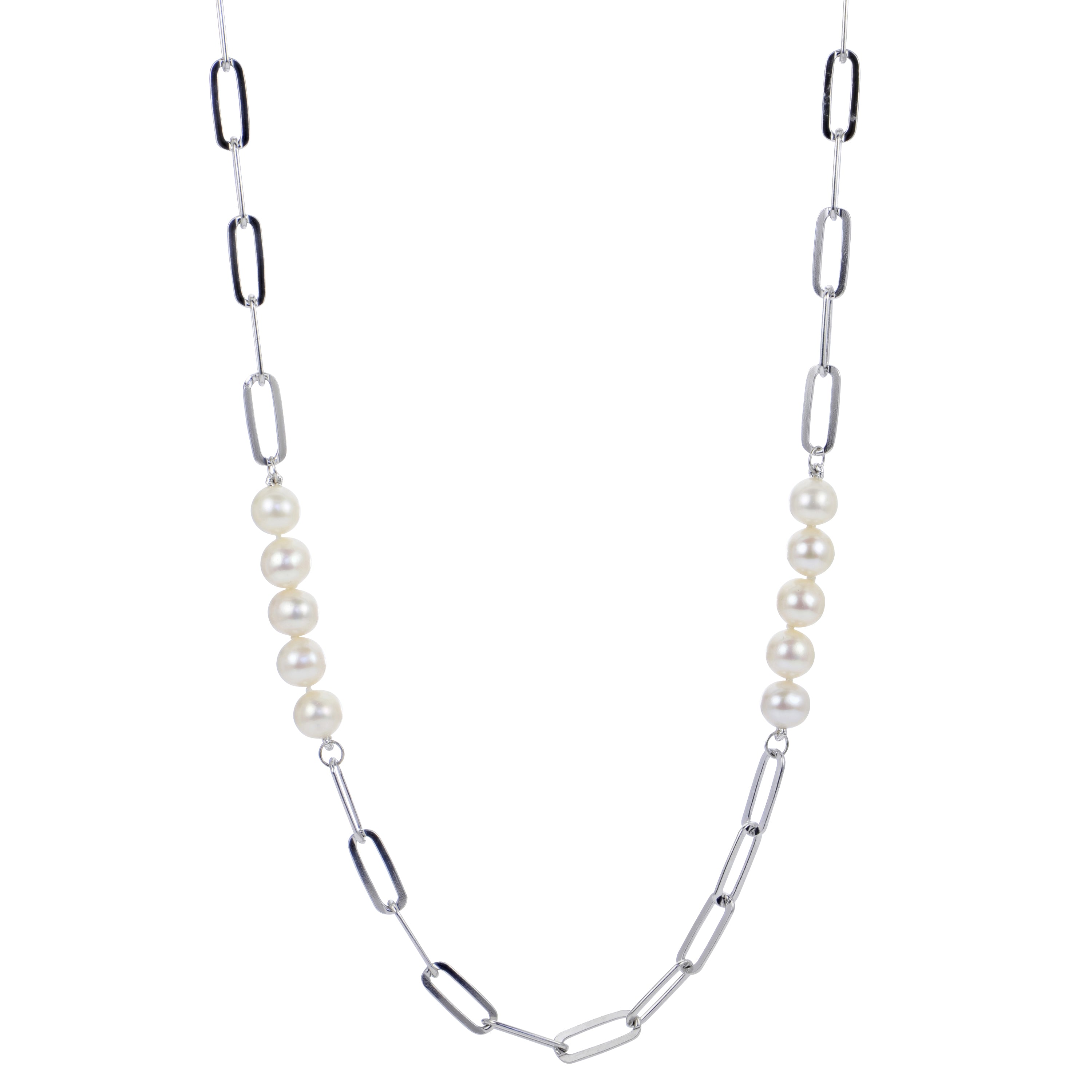 Sterling Silver Freshwater Pearl Necklace