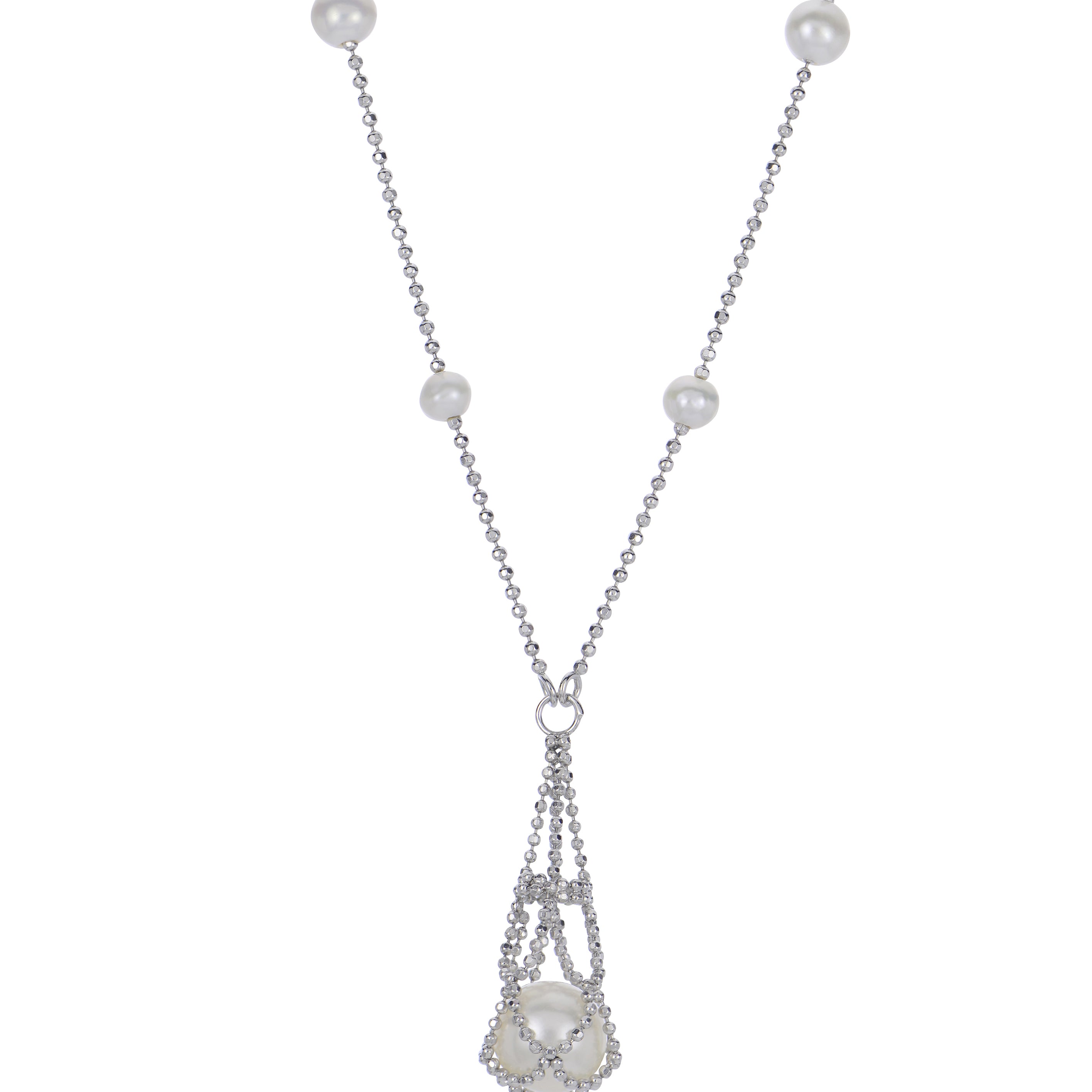 Sterling Silver Freshwater Pearl Necklace