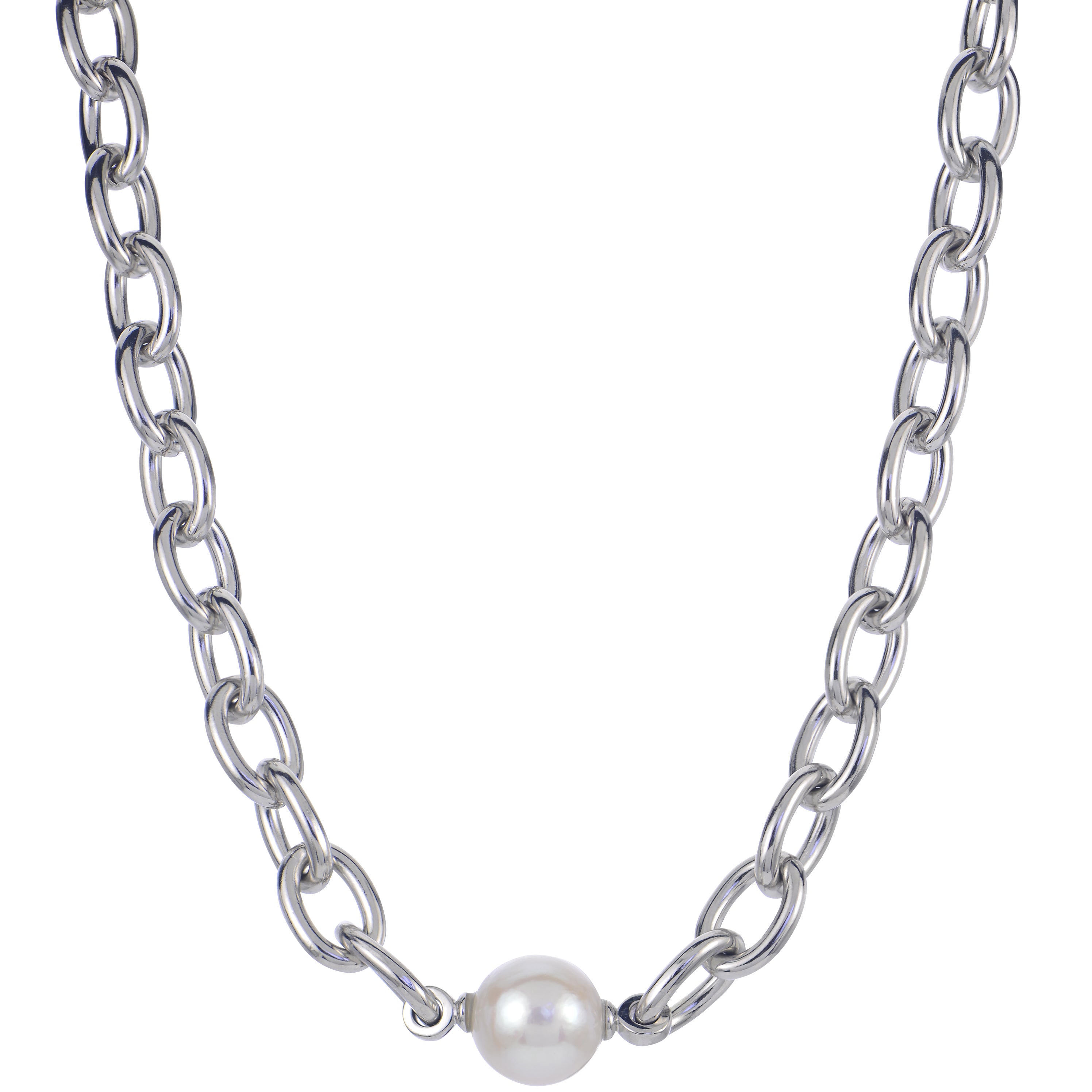 Sterling Silver Freshwater Pearl Necklace
