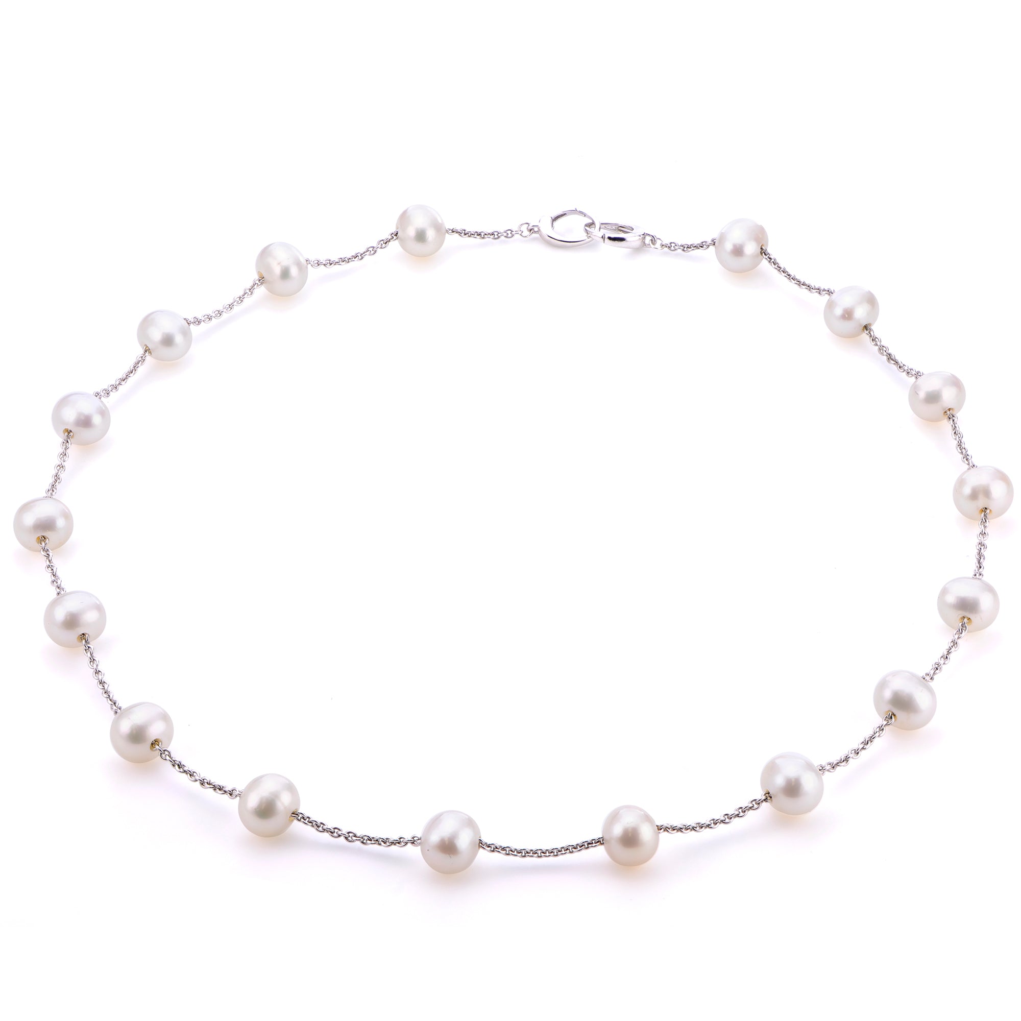 Sterling Silver Freshwater Pearl Necklace