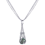 Sterling Silver Tahitian Pearl Pendant