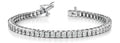 Multi-Diamond Line Fashion Bracelet