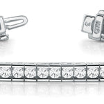 Multi-Diamond Fashion Line Bracelet