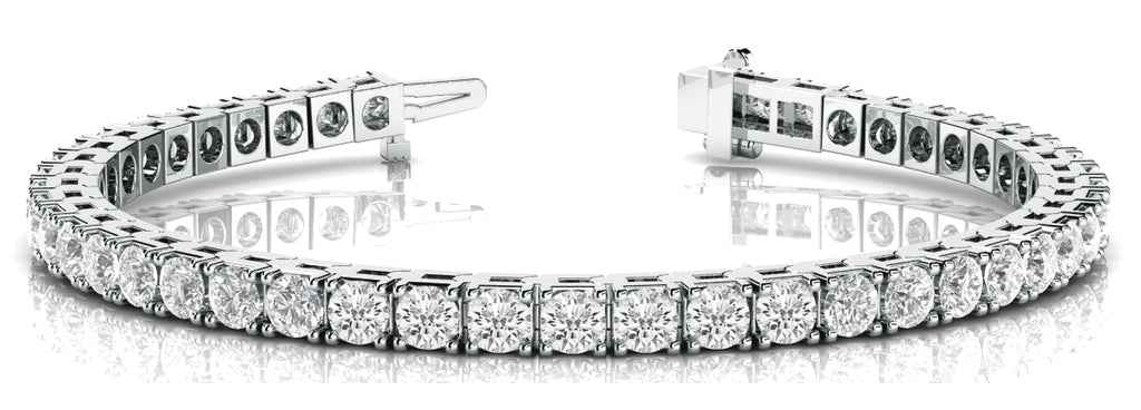 18K White Gold 1.5 CT Diamond Tennis Bracelet