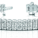 Diamond Multi Row Fashion Bracelet