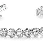 Diamond Line Fashion Bracelet