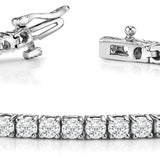Multi-Diamond Line Fashion Bracelet