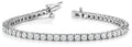 Multi-Diamond Line Fashion Bracelet