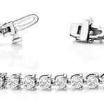 Multi-Diamond Line Fashion Bracelet