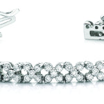 Multi-Diamond Fashion Tennis Bracelet