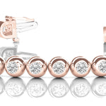 Rose Gold Diamond Tennis Bracelet | 1 CTW