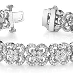 Multi-Diamond Fashion Bracelet