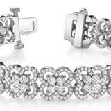 Multi-Diamond Fashion Bracelet
