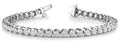 Multi-Diamond Line Fashion Bracelet