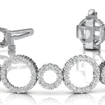 Multi-Diamond Fashion Tennis Bracelet