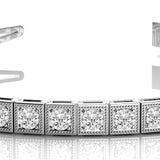 Diamond Vintage Tennis Bracelet