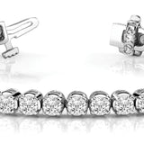 Diamond Line Fashion Bracelet