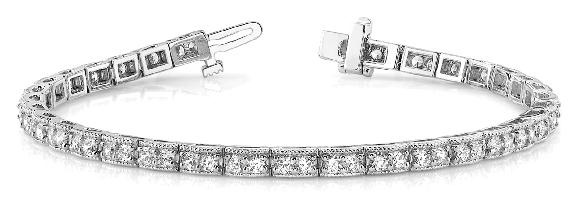 Vintage 76 Diamond Tennis Bracelet