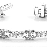 Multi-Diamond Fashion Bracelet