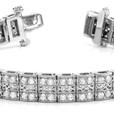 Multi Row Diamond Fashion Bracelet