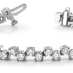 Multi-Diamond Fashion Bracelet