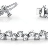 Multi-Diamond Fashion Bracelet