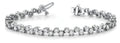 Multi-Diamond Fashion Bracelet