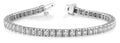 Round Diamond Tennis Bracelet | Multi-Gold Options