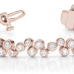 Rose Gold 1.5 CT Diamond Tennis Bracelet