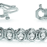 Multi-Diamond Fashion Tennis Bracelet