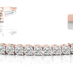 Rose Gold 1 CT Diamond Tennis Bracelet