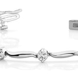 14 Stone Round Diamond Bracelet