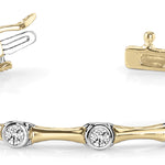 14K Yellow Gold 1/4 CT Diamond Fashion Bracelet