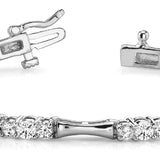 Round Diamond Multi-Stone Fashion Bracelet
